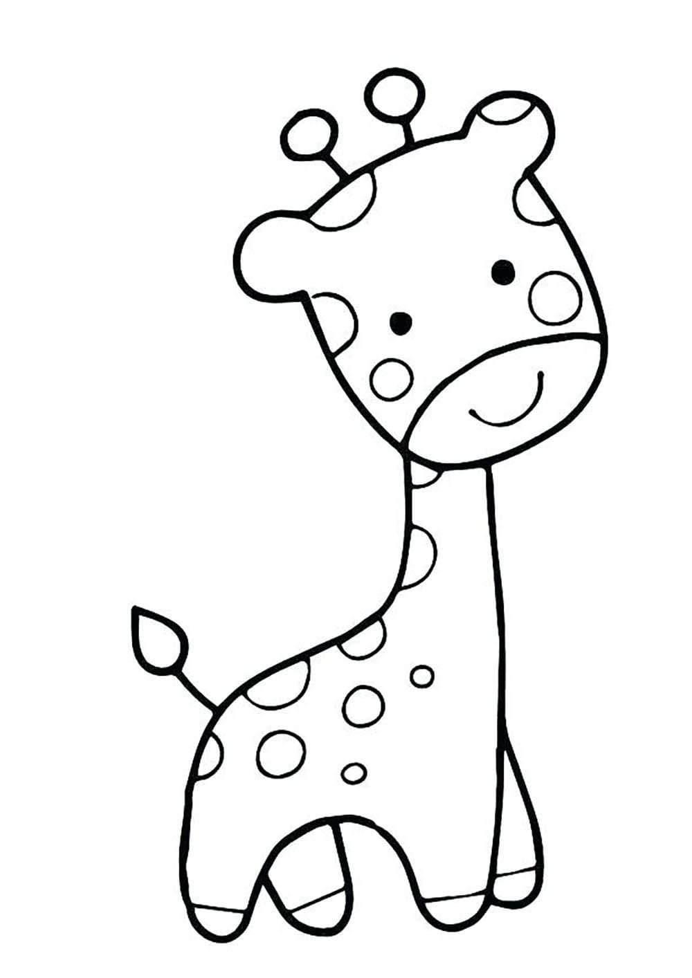 Lille Giraff fargelegging