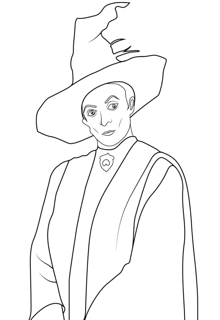Minerva McGonagall fargelegging
