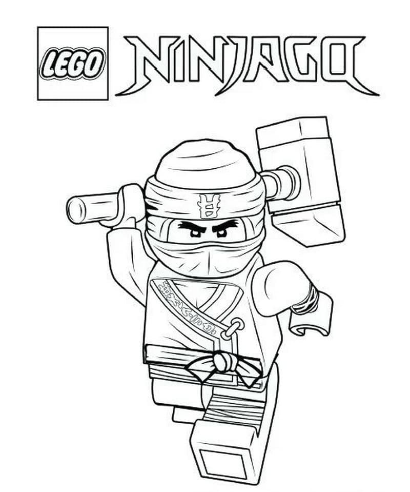 Ninjago Holder Hammer fargelegging