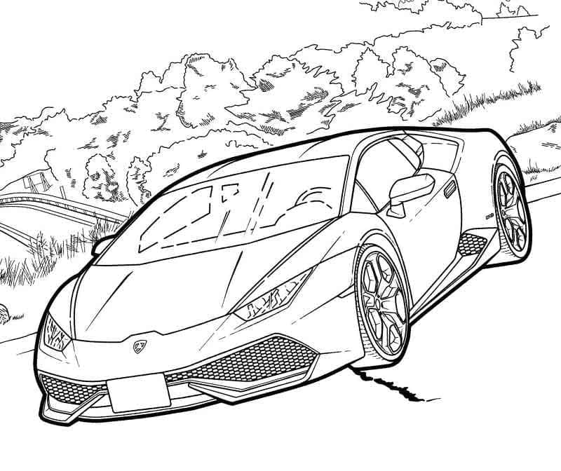 Normal Lamborghini fargeleggingsside