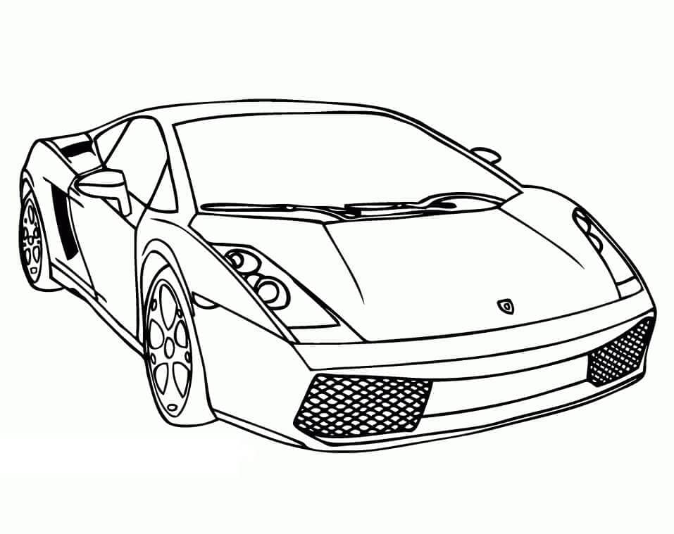 Perfekt Lamborghini fargelegging