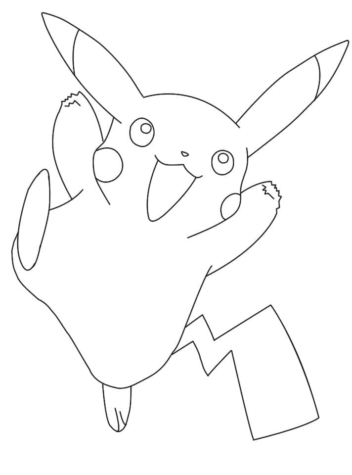 Pikachu Hopping fargelegging