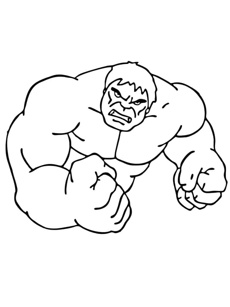 Sint Hulk fargeleggingsside