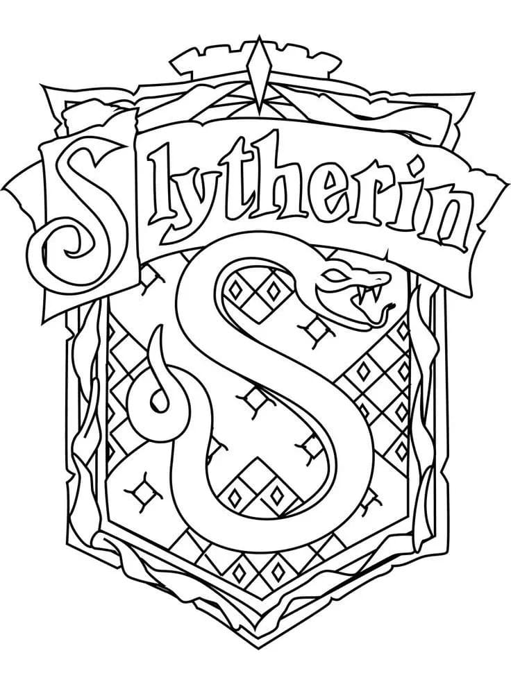 Slytherin fargelegging