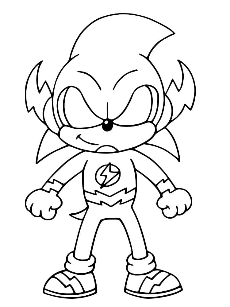 Sonic Flash fargelegging