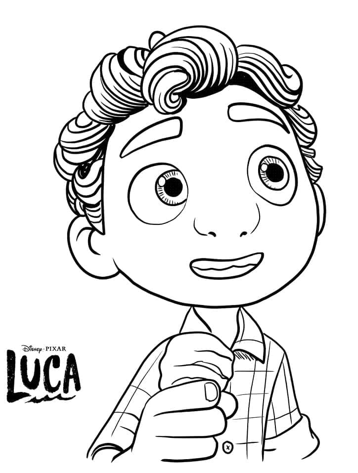 Utskrivbar Luca fargeleggingsside
