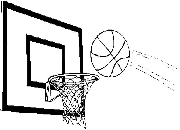 Basketball Gratis fargelegging
