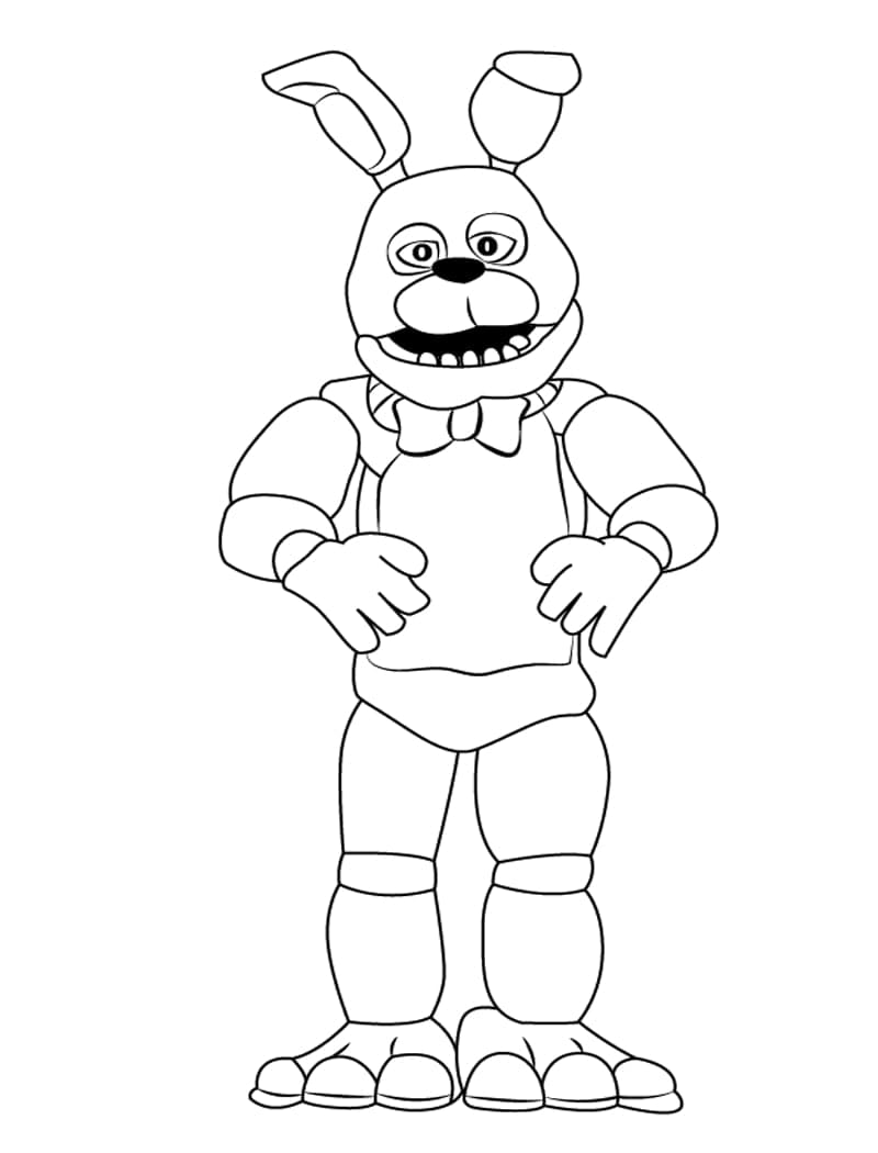 Bonnie Five Nights at Freddy's fargelegging