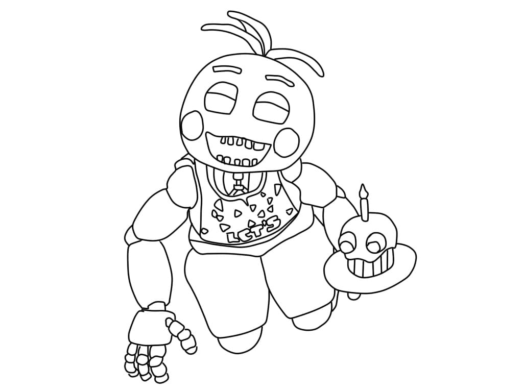 Chica i Five Nights at Freddy's fargelegging