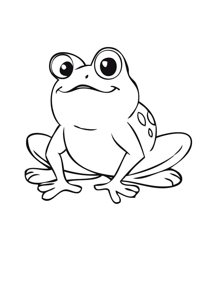 Cute Little Frog fargelegging