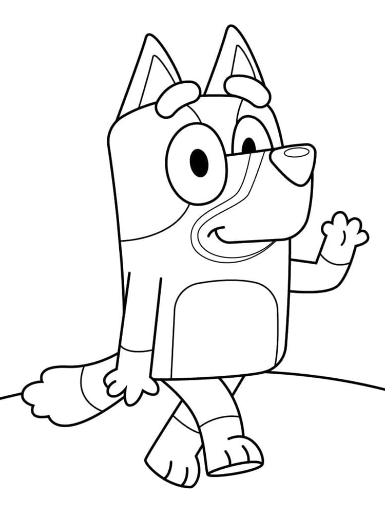 Bluey Fargelegging Fargelegging Com Bluey Fargelegging Fargelegging Com