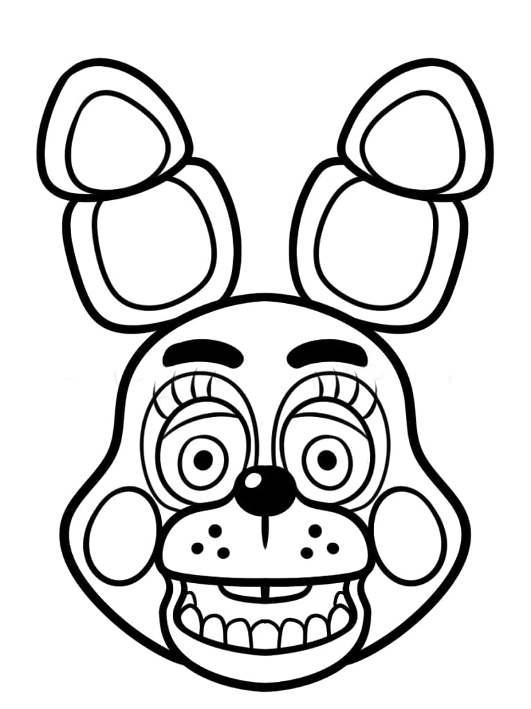 Five Nights at Freddy's Bonnie fargelegging