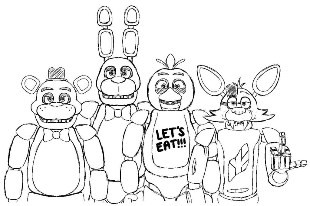 Five Nights at Freddy's fargelegging