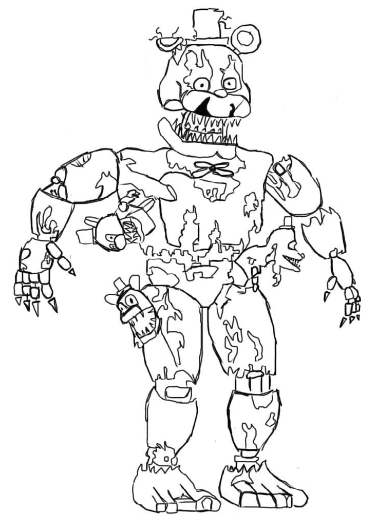 Freddy Five Nights at Freddy's fargelegging