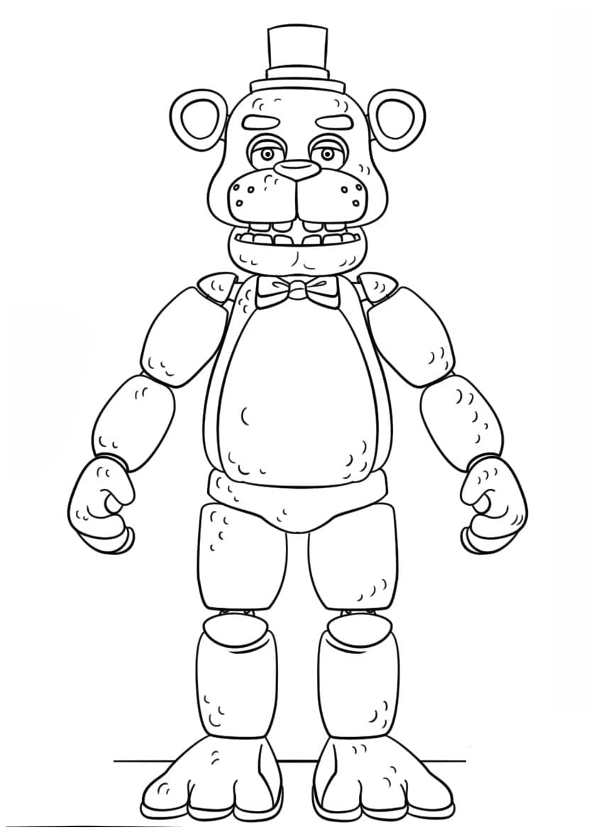 Freddy fra Five Nights at Freddy's fargelegging