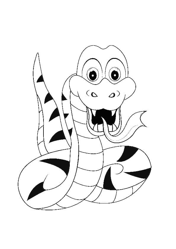 A Happy Snake fargelegging