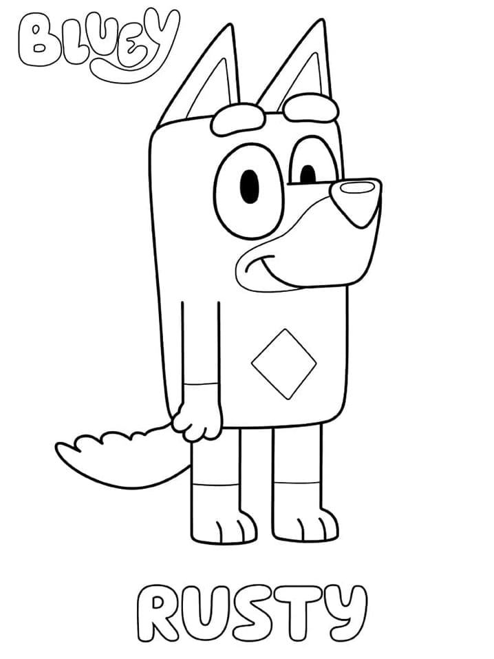 Bluey Fargelegging Fargelegging Com Bluey Fargelegging Fargelegging Com
