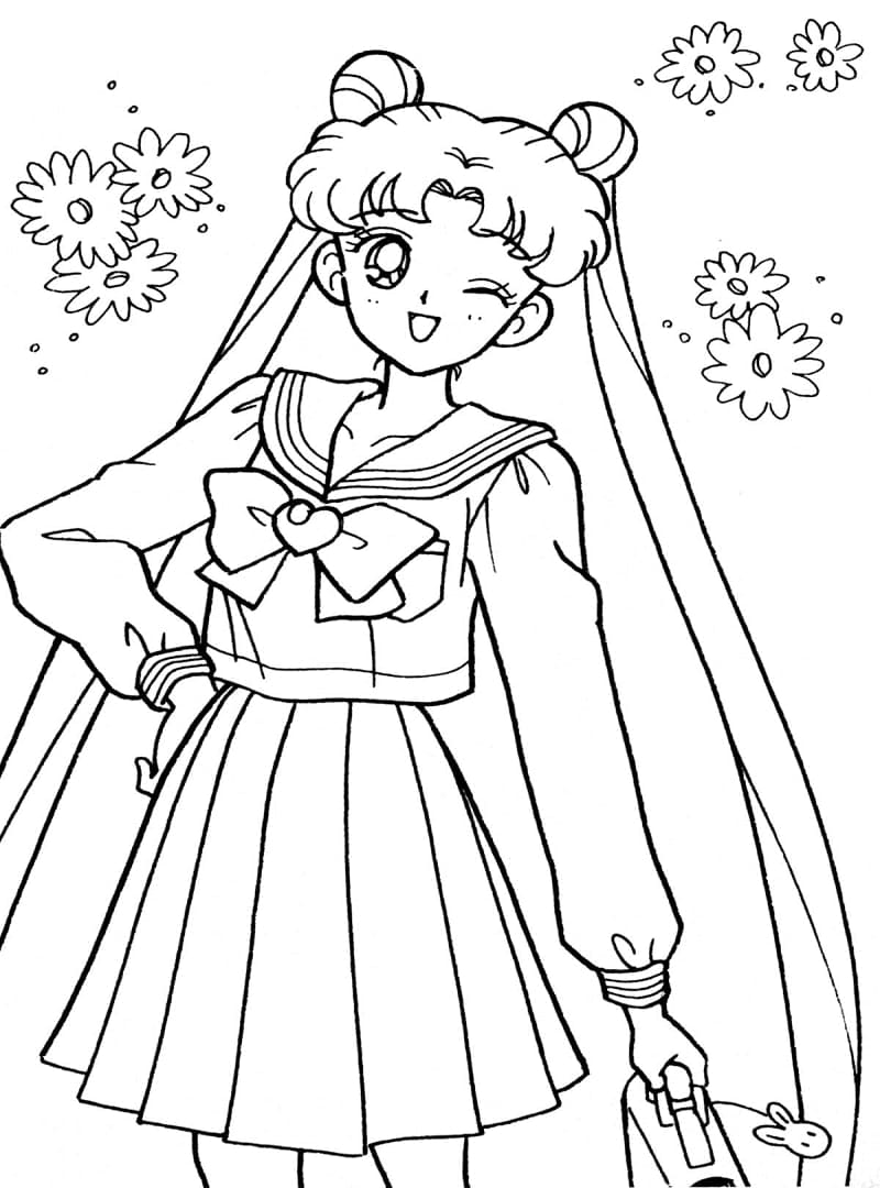 Sailor Moon Usagi Tsukino fargelegging