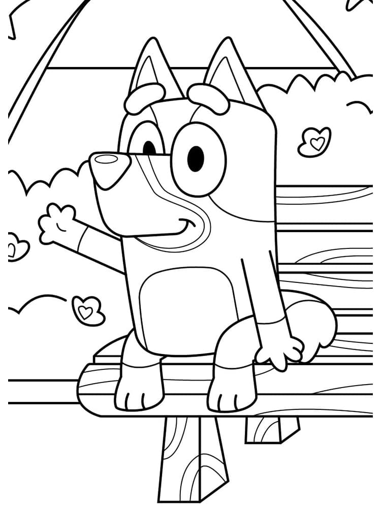 Bluey Fargelegging Fargelegging Com Bluey Fargelegging Fargelegging Com
