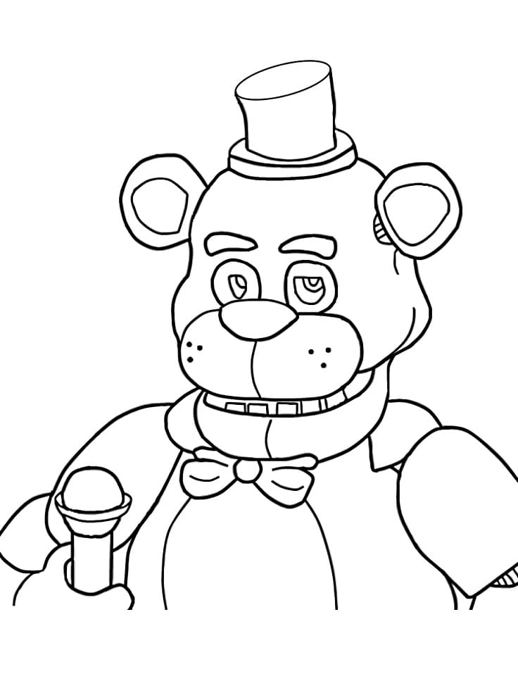 Withered Freddy fargelegging