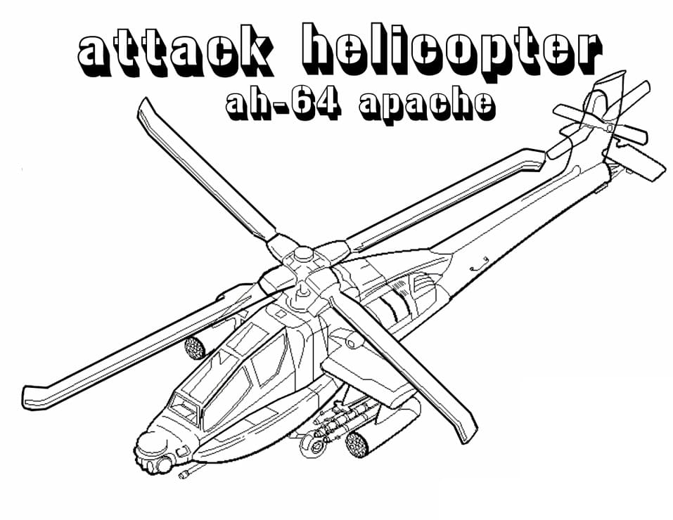 AH-64 Apache angrepshelikopter fargelegging