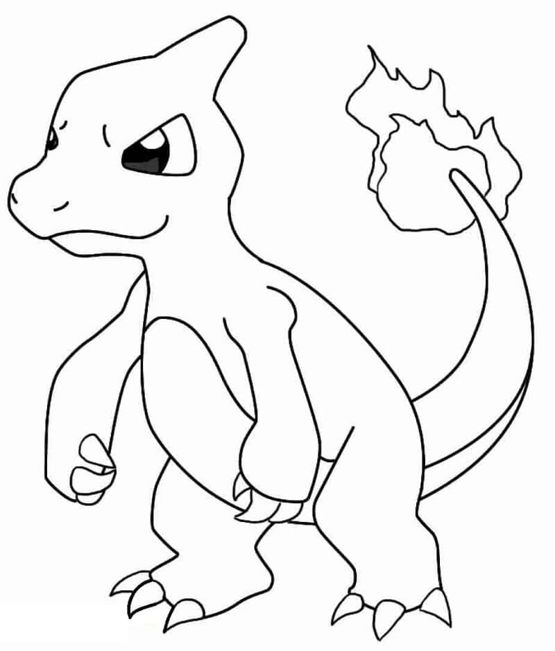 Dibujo para colorear Pokemon Jangmo-o 