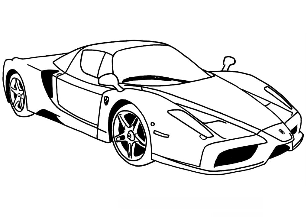 Ferrari Enzo Bil fargeleggingsside