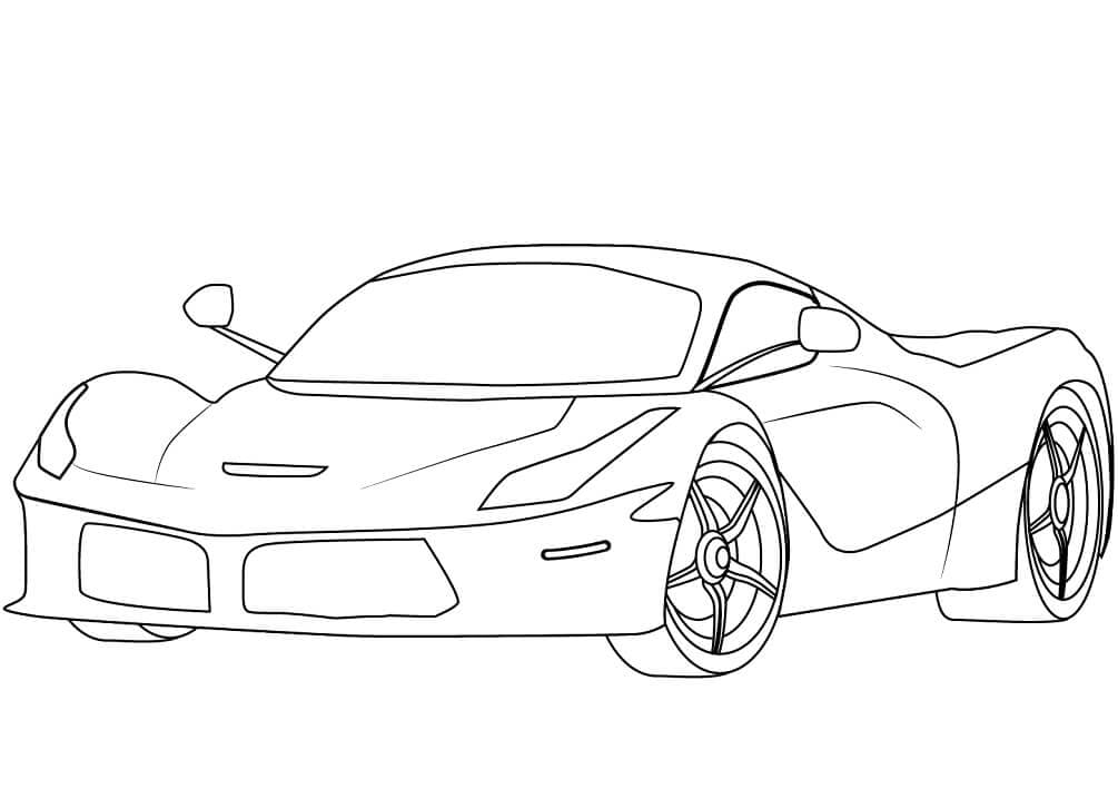 Ferrari Laferrari fargeleggingsside