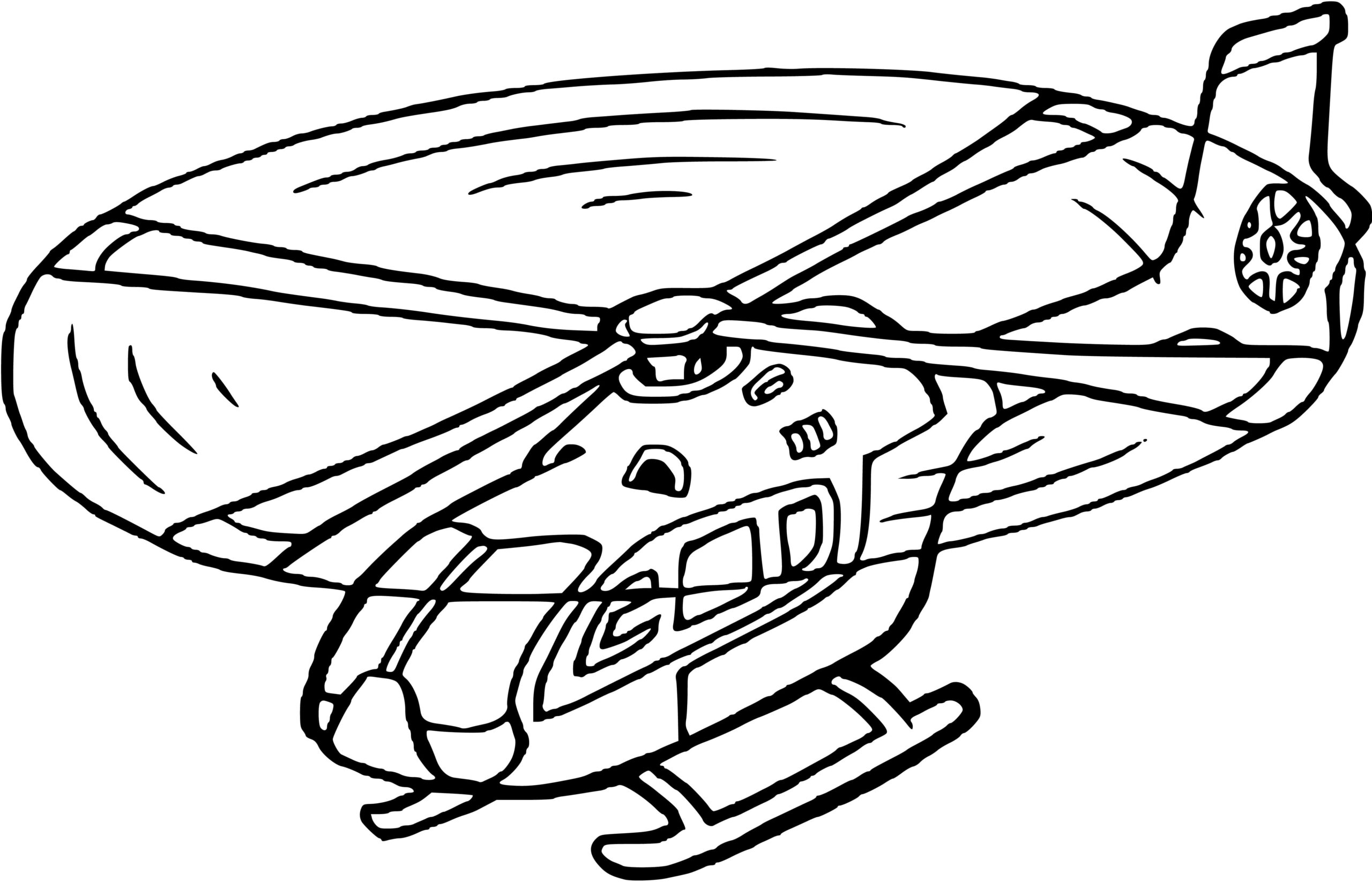 Gratis helikopter fargelegging