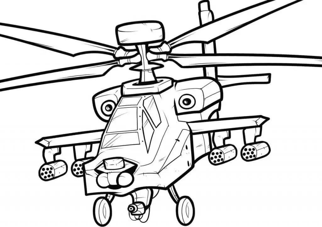 Hærens helikopter fargelegging