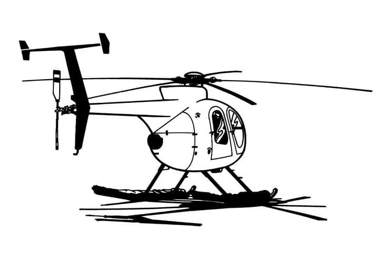 Helikopter 4 fargelegging
