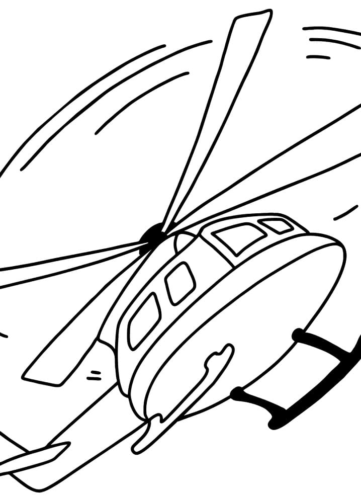 Helikopter Fargelegging Fargelegging Com