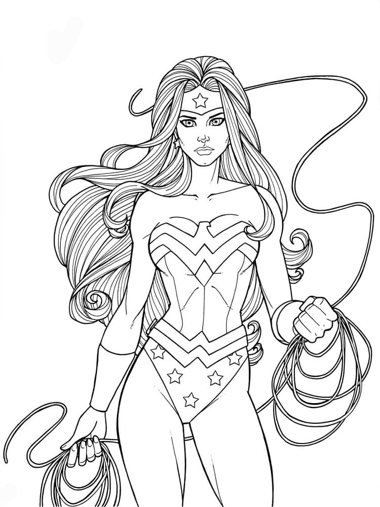 Justice League Wonder Woman fargelegging