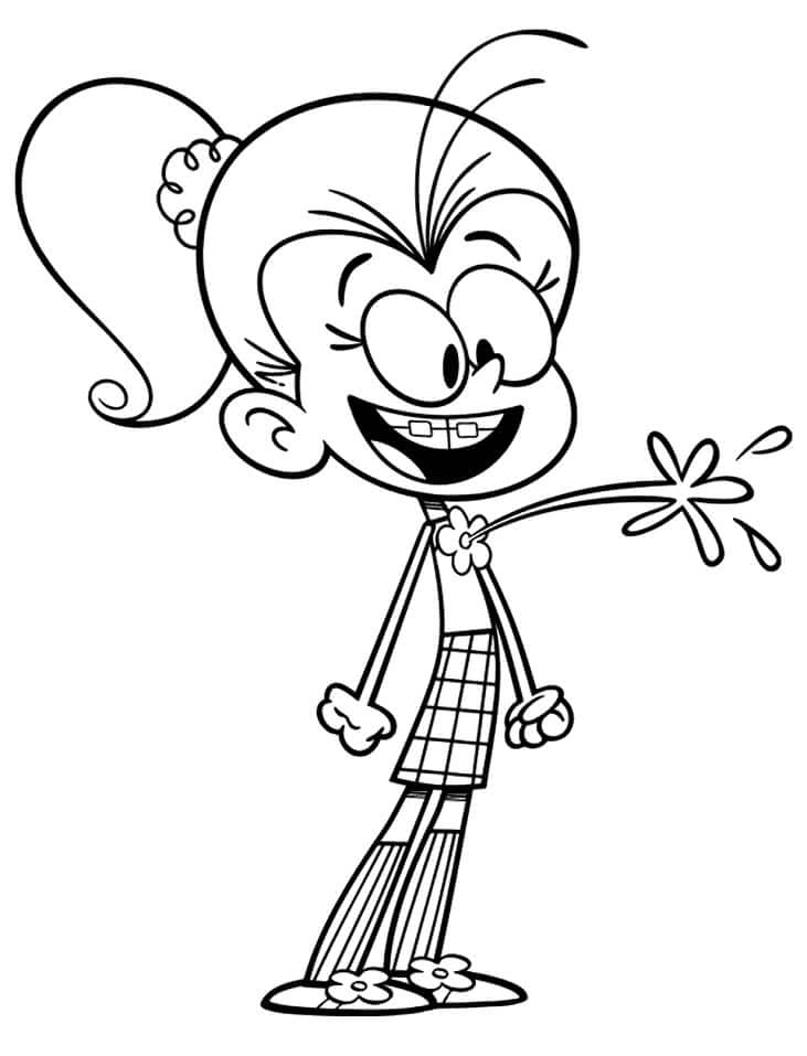 Luan Loud fargelegging