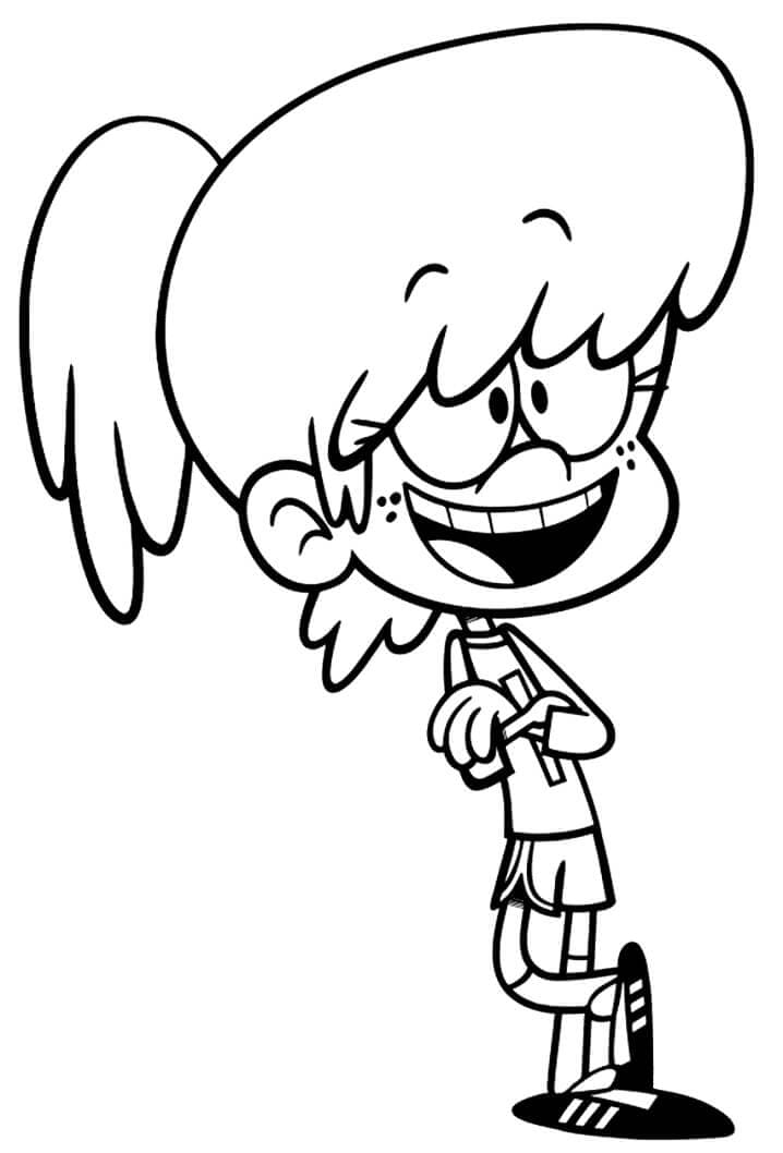 Lynn Loud fargelegging