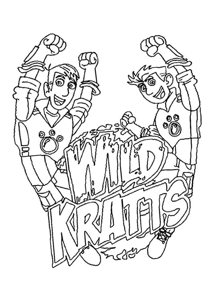 Wild Kratts 2 fargelegging