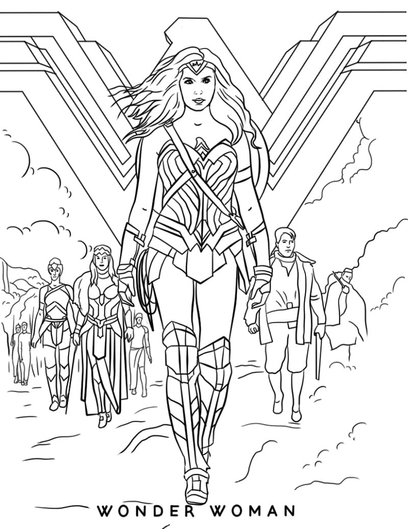 Wonder Woman Film fargelegging