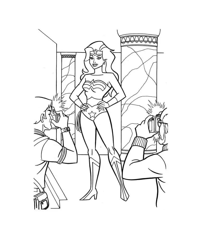Wonder Woman For Gratis fargelegging