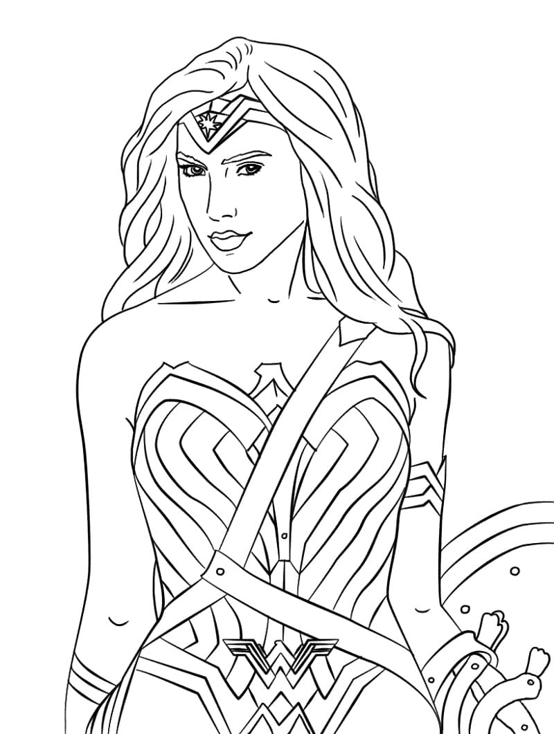 Wonder Woman i Film fargelegging