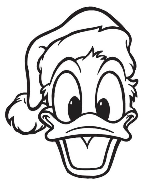 Donald Duck Hode fargelegging