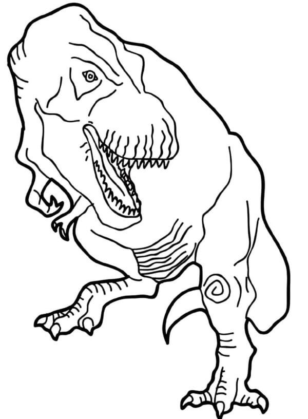 Fin T-Rex fargeleggingsside