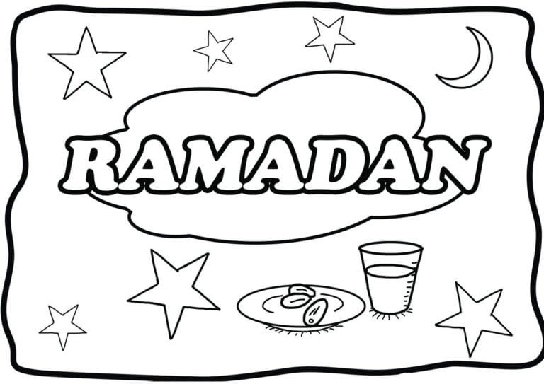 Iftar i Ramadan fargelegging