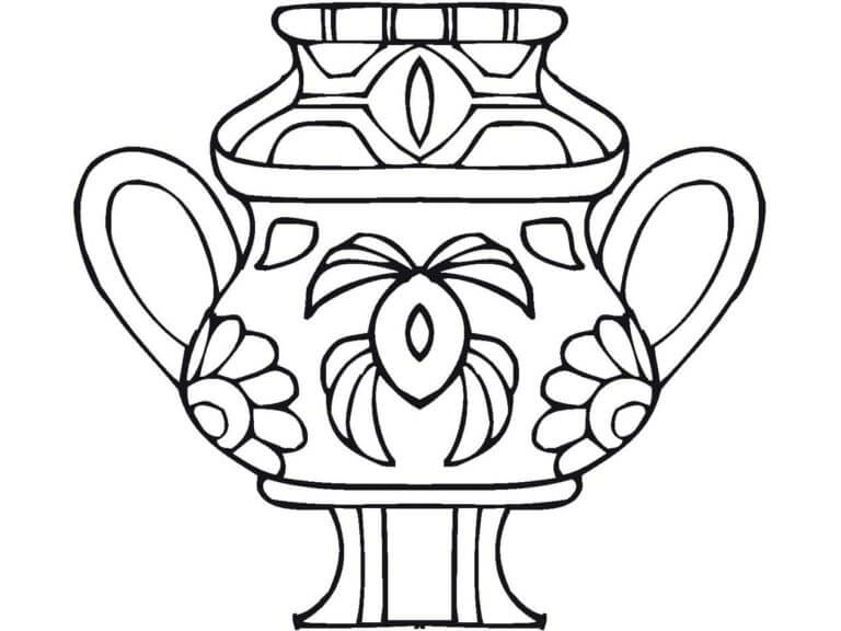 Muslimsk Vase fargelegging