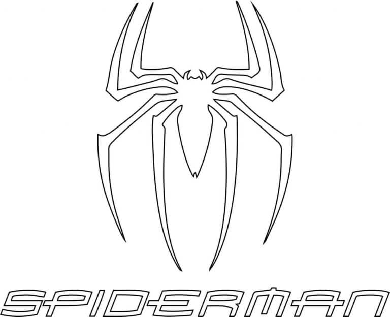 Spiderman-Emblem fargeleggingsside