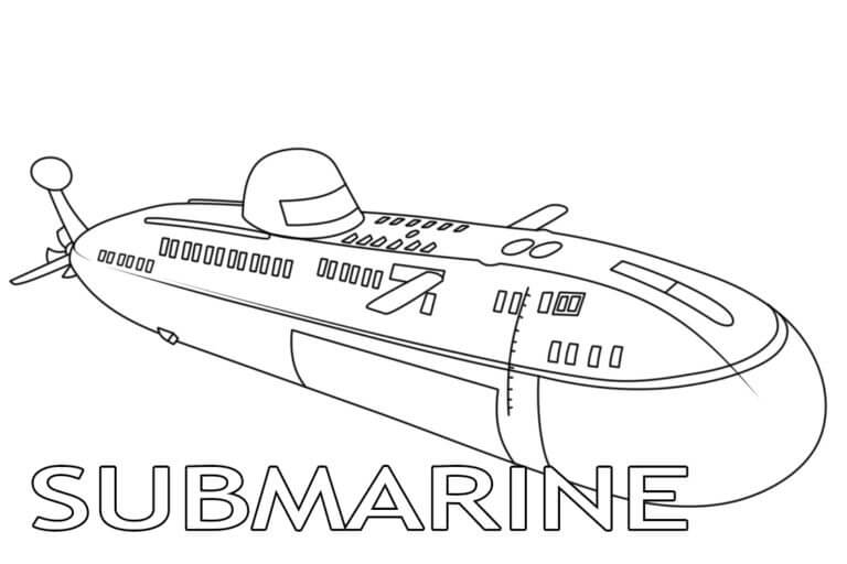 Grunnleggende Ubåt fargelegging