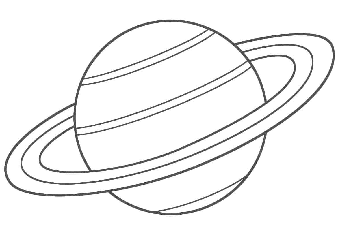 Saturn fargelegging