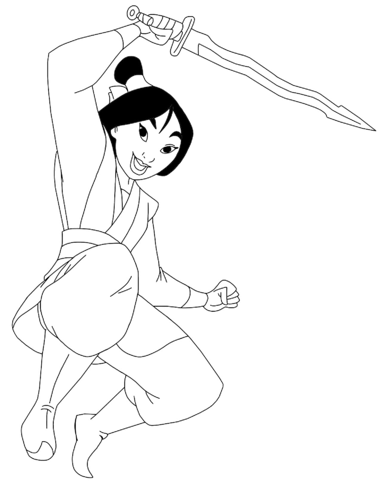 Mulan angrep fargelegging