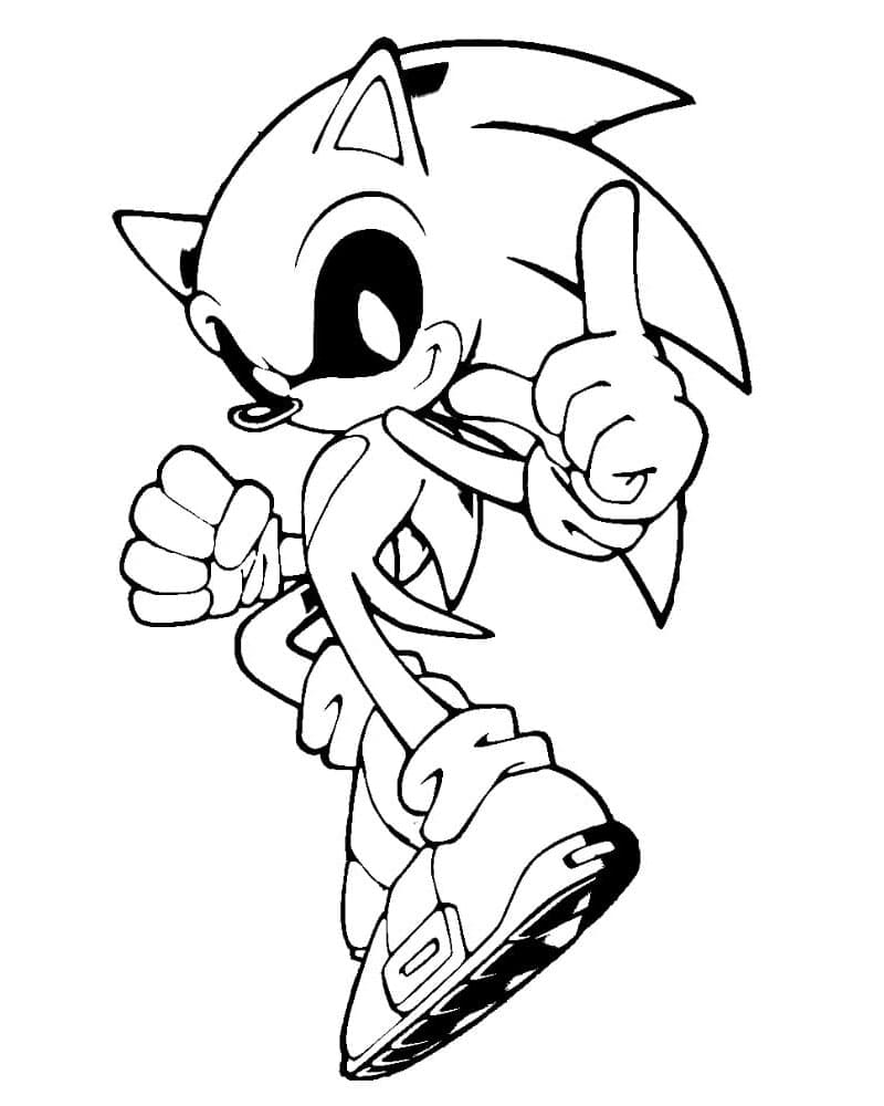 Gratis Sonic Exe fargeleggingsside