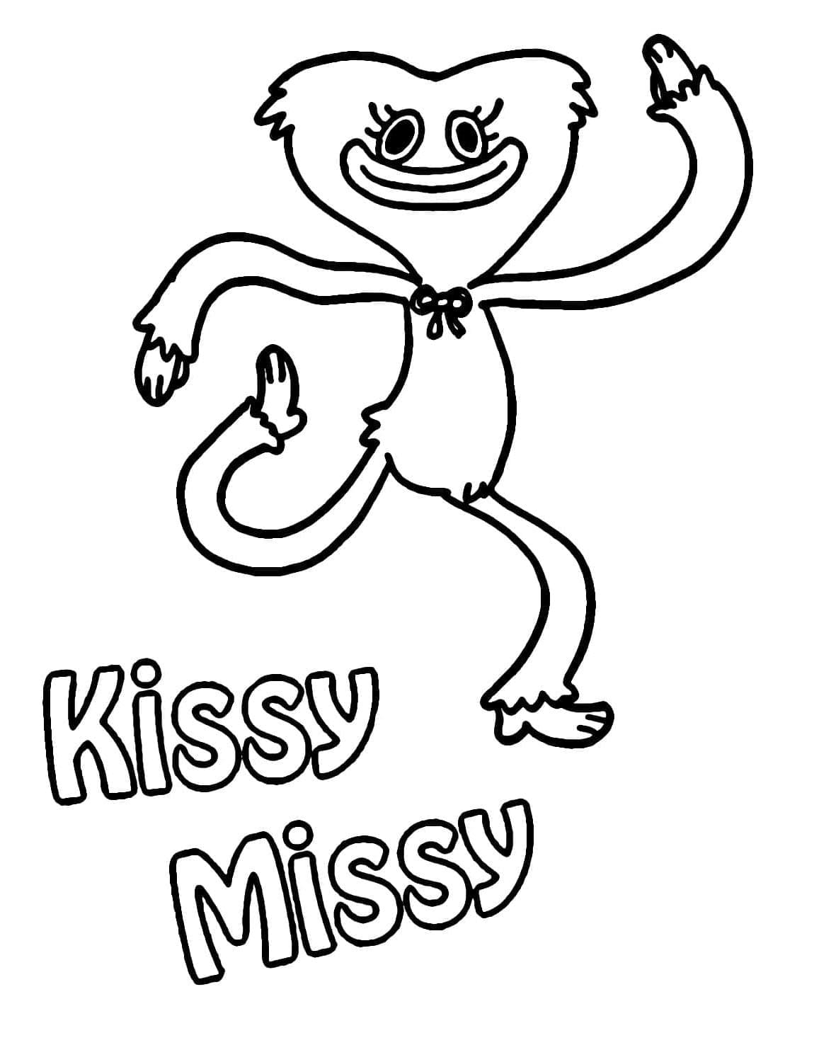 Morsom Kissy Missy fargelegging