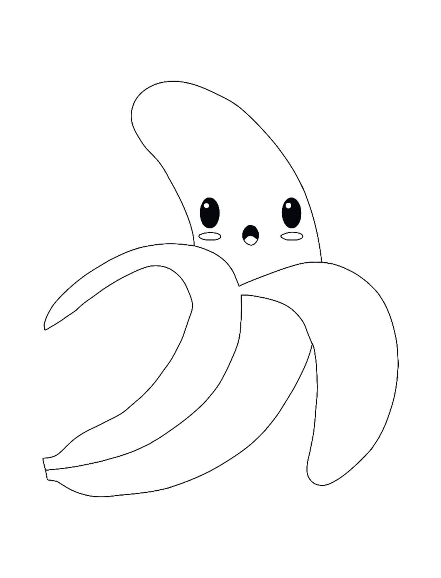 Kawaii Banan fargelegging